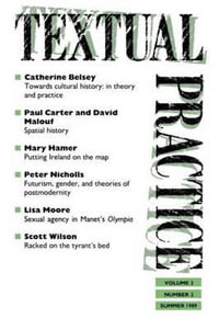 Textual Practice : Issue 8 Volume 3 No. 2 - Terence Hawkes