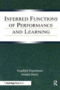 Inferred Functions of Performance and Learning - Siegfried Engelmann