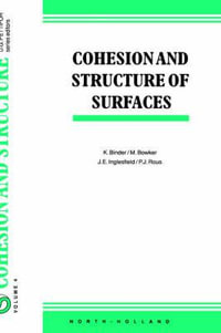 Cohesion and Structure : Volume 4 - K. Binder