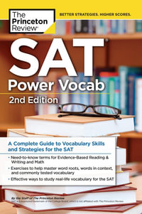 Sat Power Vocab, 2nd Edition : Princeton Review Series - Princeton Review