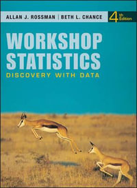 Workshop Statistics : Discovery with Data - Allan J. Rossman