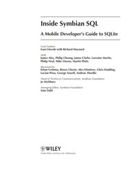 Inside Symbian SQL: A Mobile Developer's Guide to SQLite : A Mobile Developer's Guide to SQLite - Ivan Litovski