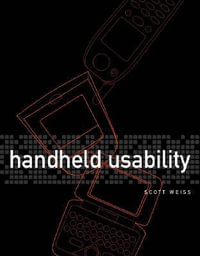 Handheld Usability - Scott Weiss