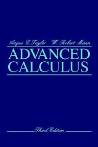 Advanced Calculus - Angus E. Taylor