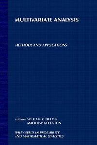 Multivariate Analysis : Methods and Applications - William R. Dillon