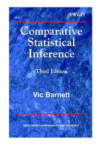Comparative Statistical Inference : Wiley Series in Probability and Statistics - Vic Barnett