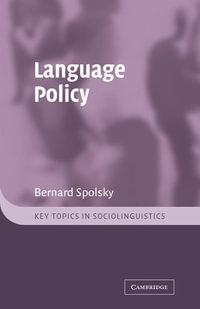 Language Policy - Bernard Spolsky