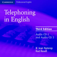 Telephoning in English Audio CD : Telephoning in English - B. Jean Naterop