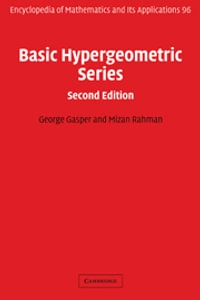 Basic Hypergeometric Series : Encyclopedia of Mathematics and its Applications - No Information Available
