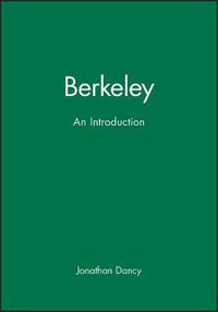 Berkeley : An Introduction - Jonathan  Dancy