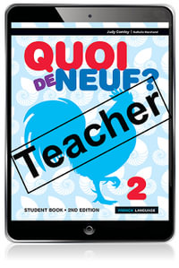 Quoi de Neuf ? 2 : Teacher eBook and Audio Download (Access Card) 2nd Edition - Judy Comley