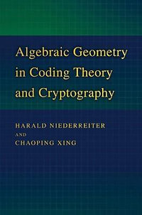 Algebraic Geometry in Coding Theory and Cryptography - Harald Niederreiter