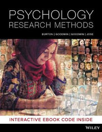 Psychology Research Methods - Lorelle J. Burton