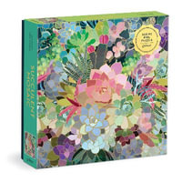 Succulent Mosaic - Foil Puzzle : 500-Piece Jigsaw Puzzle - Galison