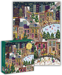 Sparkling City - Foil Puzzle : 1000-Piece Jigsaw Puzzle - Joy Laforme