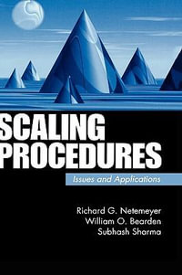 Scaling Procedures : Issues and Applications - Richard G. Netemeyer
