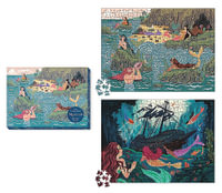 Mermaids 2-in-1 Double-Sided 500-Piece Puzzle - Running Press