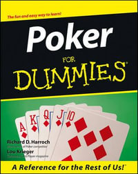 Poker For Dummies : For Dummies (Computer/Tech) - Richard D. Harroch