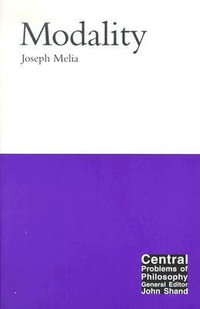 Modality : Volume 13 - Joseph Melia