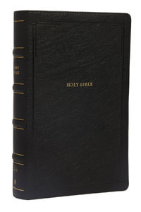 NKJV End-of-verse Reference Bible, Personal Size Large Print, Red Letter Edition, Comfort Print : Holy Bible [Black] - Thomas Nelson