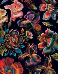 Wildflowers Journal : Lined Pages and Sprayed Edges - Louise Cheadle