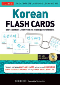 Korean Flash Cards Kit: Hangul and Romanized Forms : Learn 1,000 Basic Korean Words and Phrases Quickly and Easily! - Soohee Kim