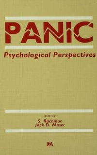 Panic : Psychological Perspectives - Jack D. Maser