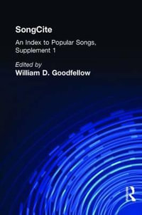 SongCite : An Index to Poular Songs, Supplement 1 - William D. Goodfellow