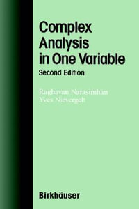 Complex Analysis in One Variable - Raghavan Narasimhan