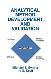 Analytical Method Development and Validation - Michael E. Swartz