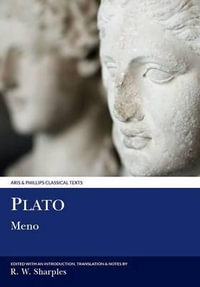 Plato : Meno - R. W. Sharples