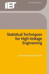 Statistical Techniques for High-Voltage Engineering : I E E POWER ENGINEERING SERIES - W.  Hauschild