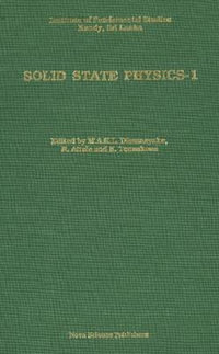 Solid State Physics - One : Proceedings ... - K Tennakone