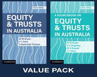 Equity and Trusts Value Pack 2 Volume Paperback Set : 3rd Edition - Equity & Trusts 3e + A Sourcebook on Equity & Trusts - Michael Bryan