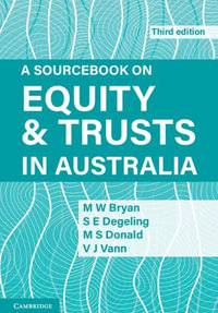 A Sourcebook on Equity and Trusts in Australia : 3rd Edition - Michael Bryan