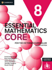 Essential Mathematics CORE for the Victorian Curriculum 8 - David Greenwood