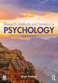 Research Methods and Statistics in Psychology : 8th Edition - Hugh Coolican