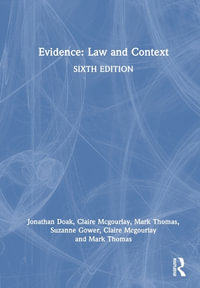 Evidence : Law and Context - Claire Mcgourlay