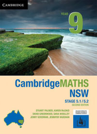 CambridgeMATHS Stage 5 NSW Year 9 Stage 5.1/5.2 : 2nd Edition - Stuart Palmer