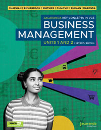 Key Concepts in VCE Business Management Units 1 & 2 : 7E LEARNON + PRINT - Stephen J. Chapman