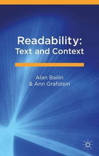 Readability : Text and Context - Alan Bailin