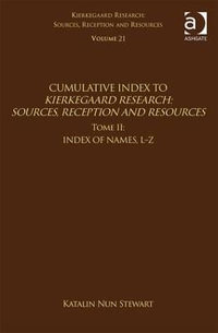 Volume 21, Tome II: Cumulative Index : Index of Names, L-Z - Katalin Nun Stewart