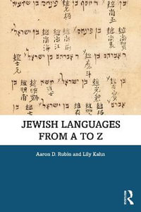 Jewish Languages from A to Z - Aaron D. Rubin