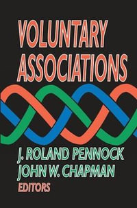 Voluntary Associations - John W. Chapman