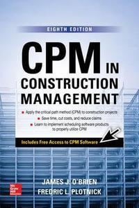 CPM in Construction Management, Eighth Edition : P/L Custom Scoring Survey - James J. O'Brien
