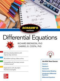 Schaum's Outline of Differential Equations : 5th edition - Richard Bronson