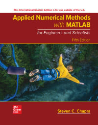 ISE Applied Numerical Methods with MATLAB for Engineers and Scientists : 5th edition - Steven C. Chapra