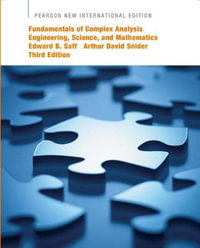 Fundamentals of Complex Analysis with Applications to Engineering, Science, and Mathematics : 3rd Edition - Pearson New International Edition - Edward Saff