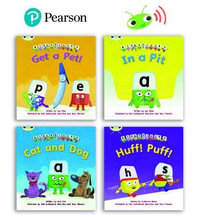Learn to Read at Home with Bug Club Phonics Alphablocks : Phase 2 - Reception Term 1 (4 fiction books) Pack B - Catherine Baker