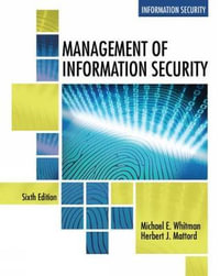 Management of Information Security : 6th edition - Michael E. Whitman